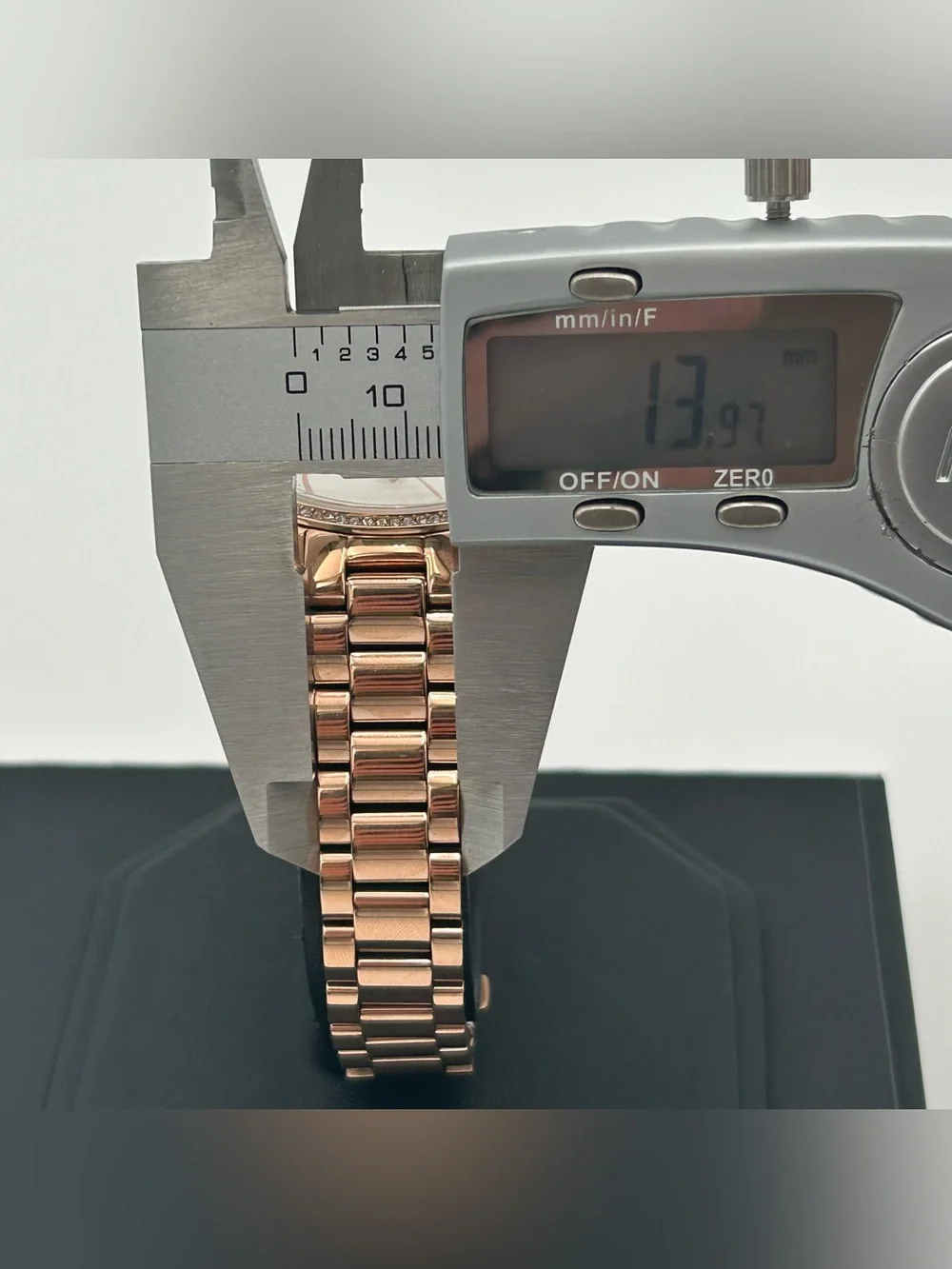 Michael Kors Rose Gold and White Crystal Accent Women's Watch